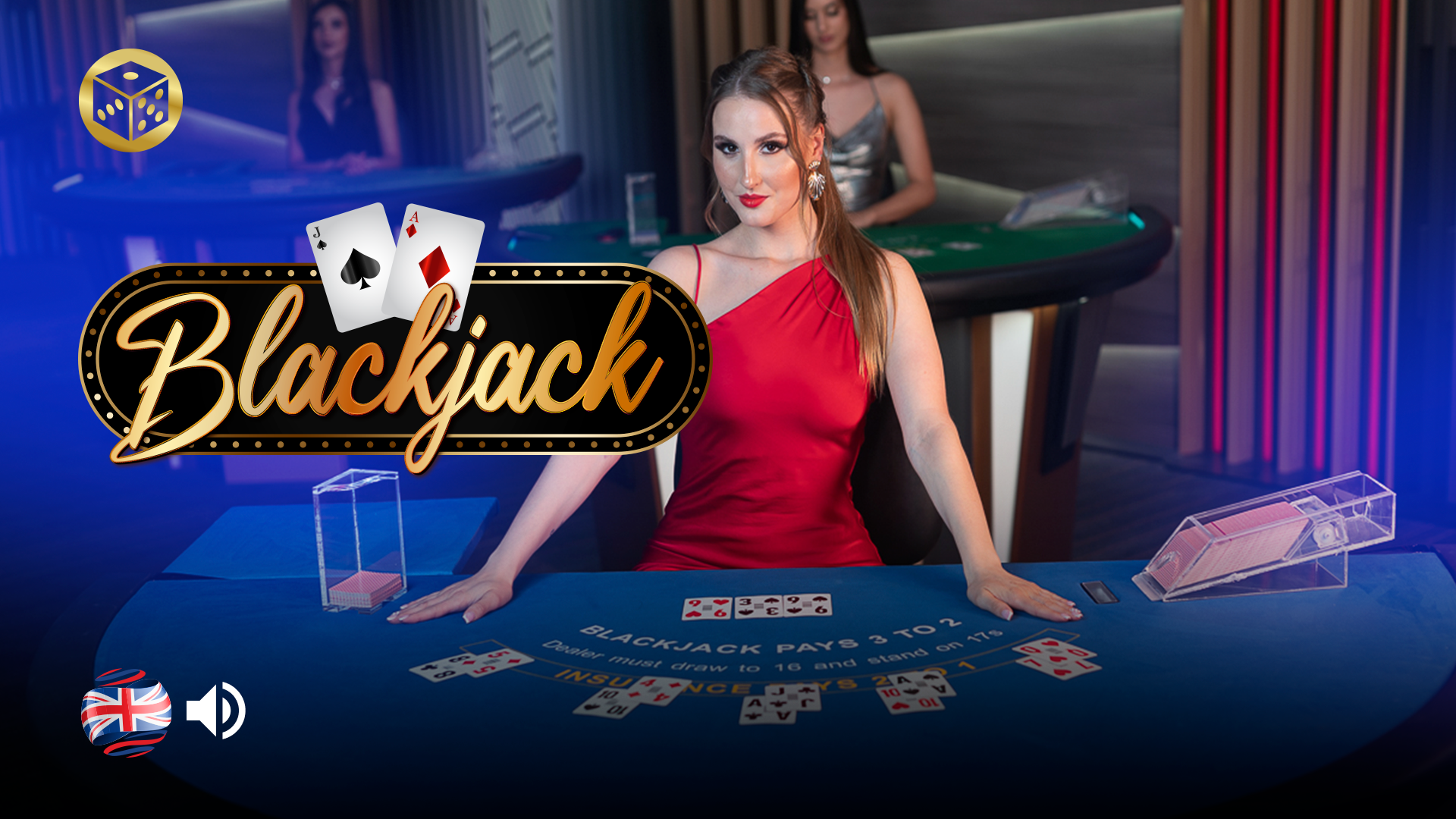 Live Blackjack — immagine reale del gioco
